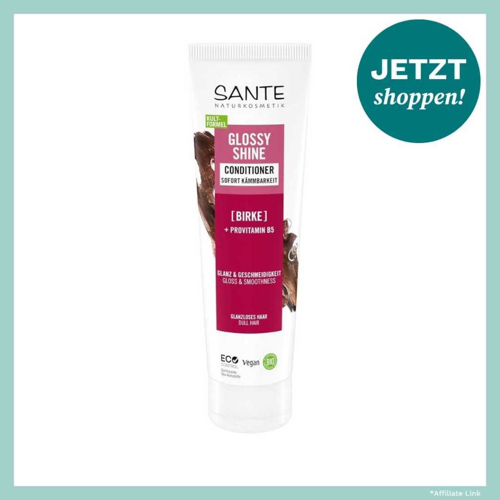 Naturkosmetik Conditioner von Sante für glanzloses Haar