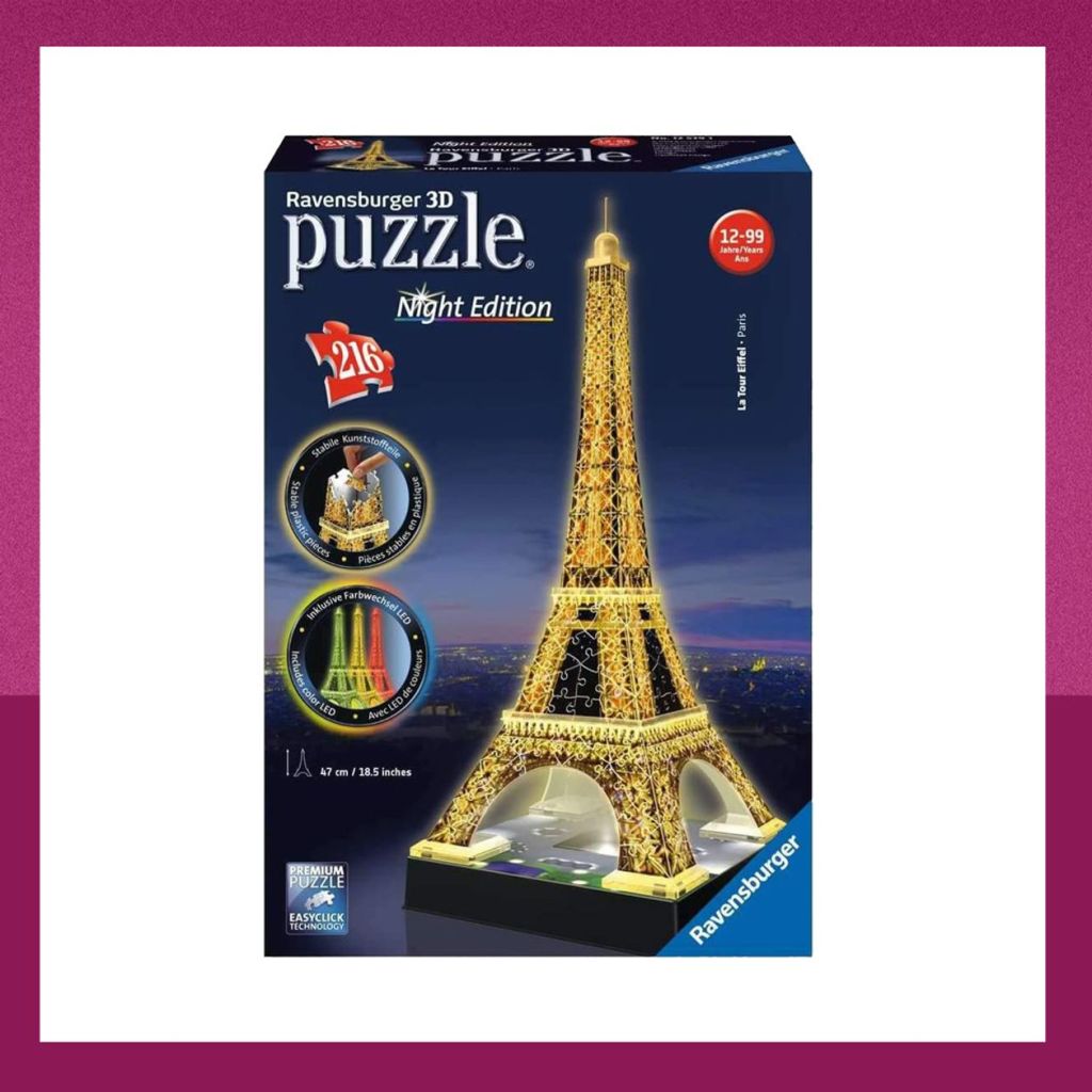 Puzzle mit Eiffelturm