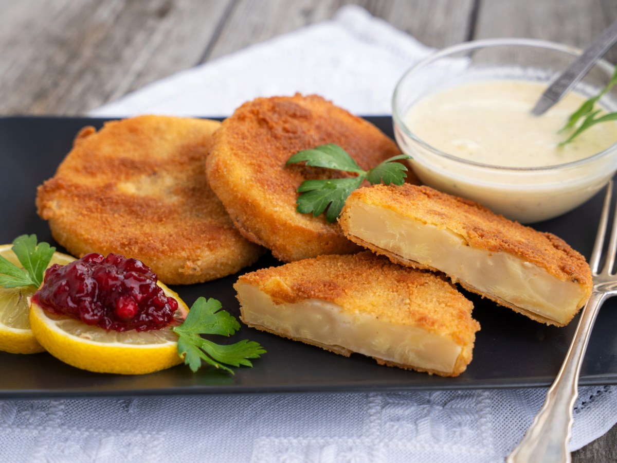 Sellerie-Schnitzel: Probiert die vegetarische Hausmannskost