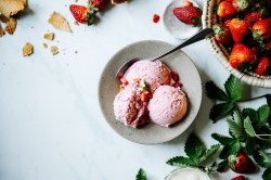 Erdbeer-Nicecream