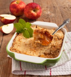 Apple crumble