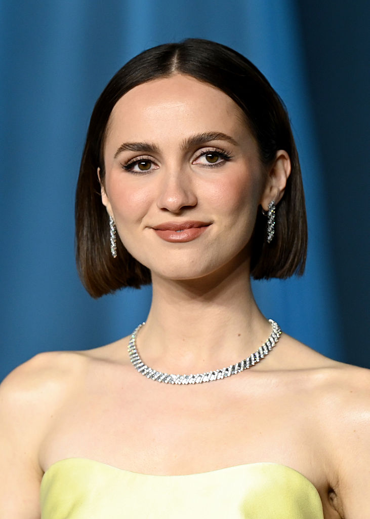 Schauspielerin Maude Apatow mit kinnlanger Bob-Frisur.