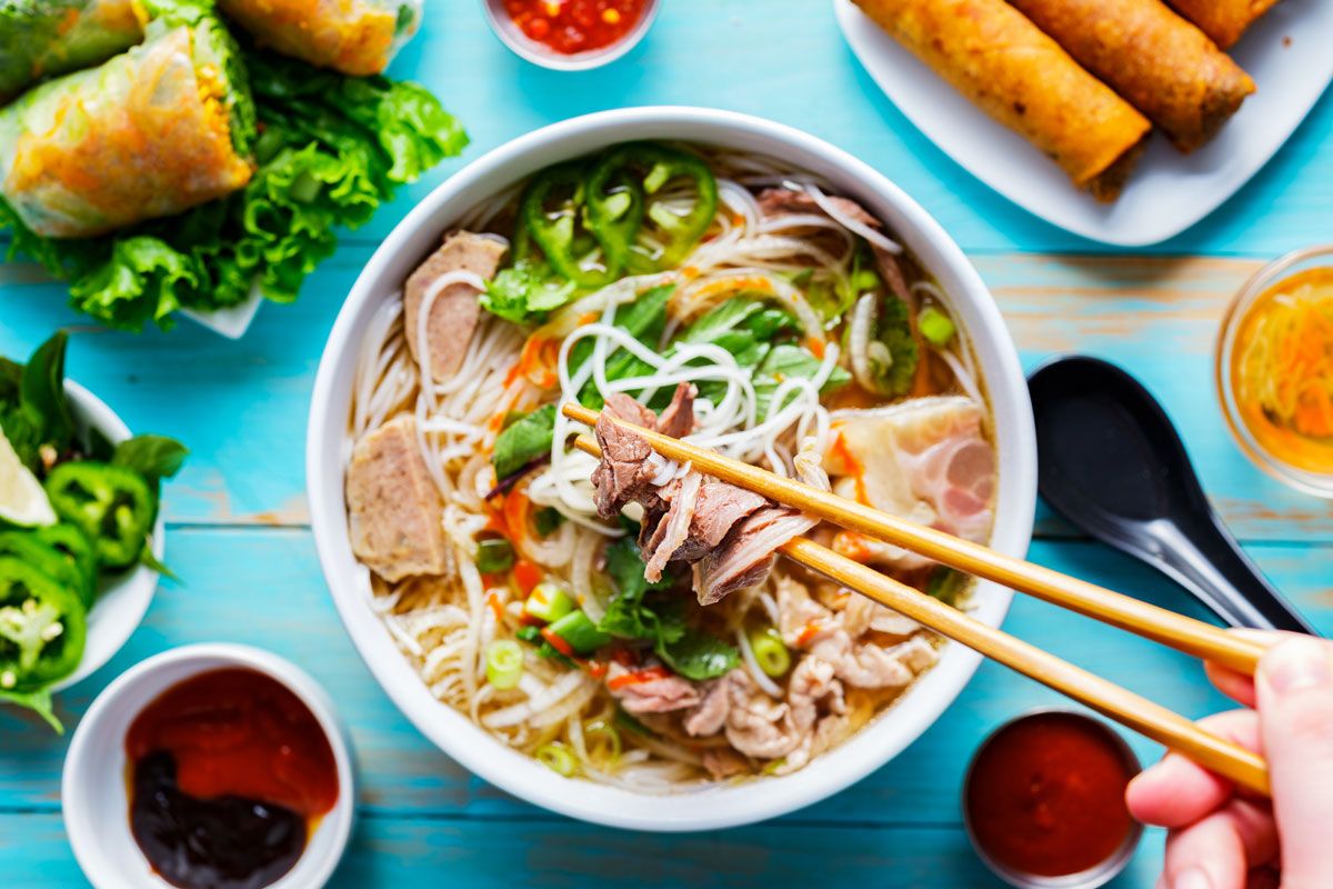Die vietnamesische Küche ist gesund und aromatisch