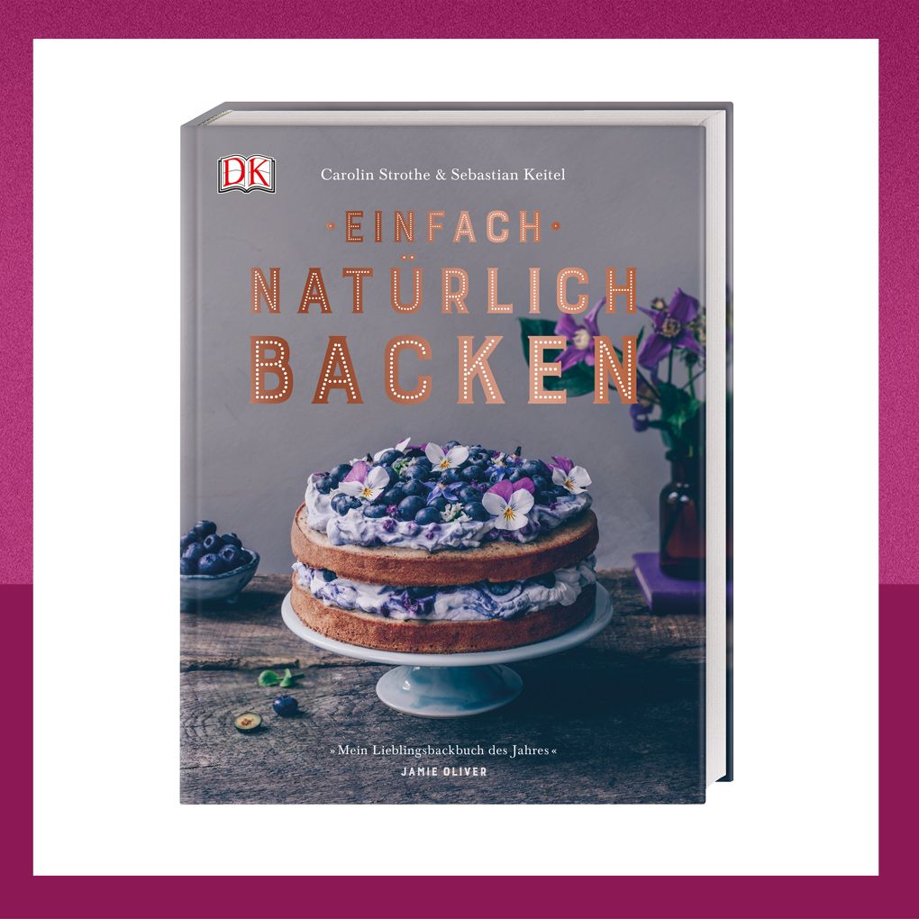 Geniales Backbuch mit Rezepten für gesunde Kuchen und Cupcakes