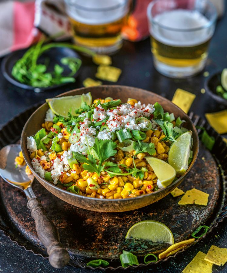 Mexikanisch kochen: Rezept für Maissalat