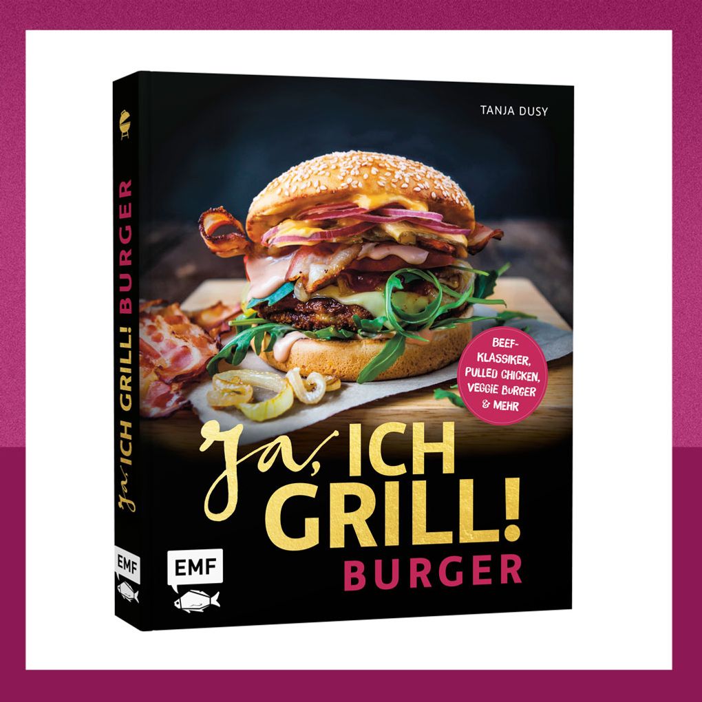 Großartiges Kochbuch für Burger vom Grill