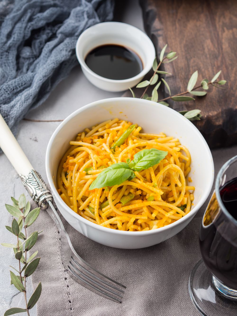 One Pot Pasta "Kokosmilch-Curry"