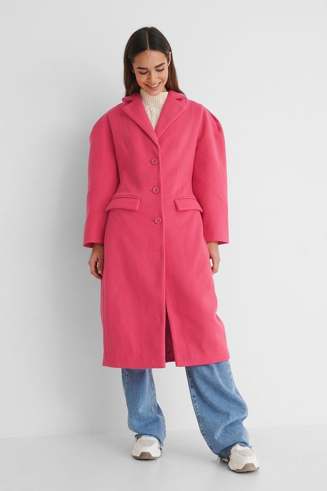 Pinker Mantel von NA-KD