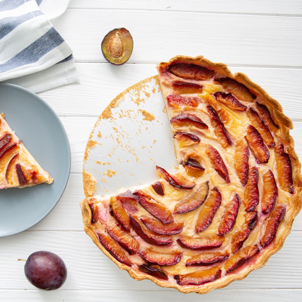 Schnelle Pflaumen-Tarte
