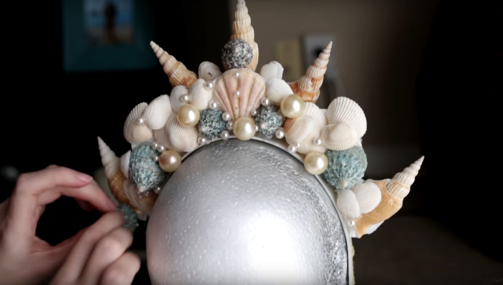 Mermaid Crown selber machen: Anleitung