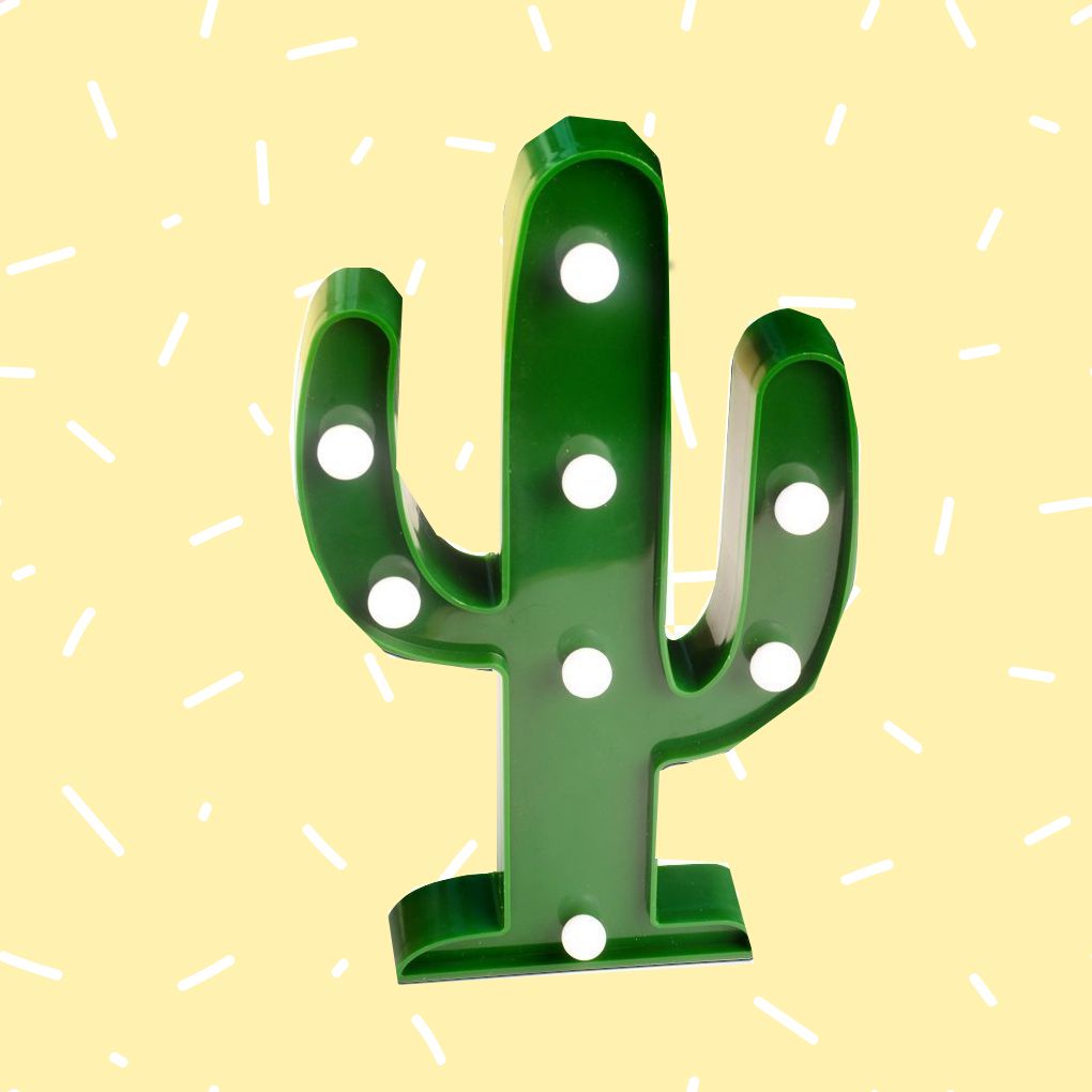 LED-Kaktus-Lampe