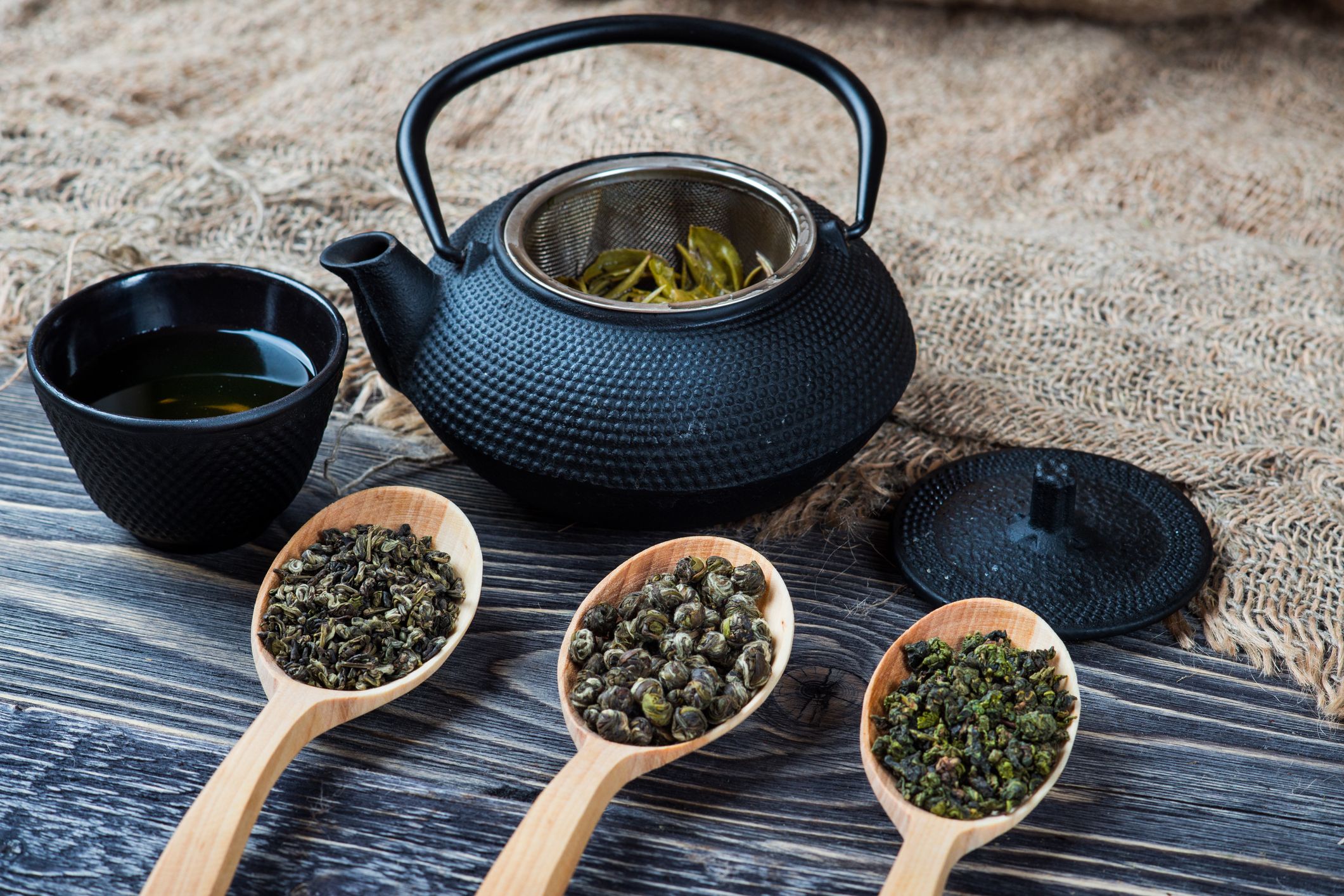Gut zum Entschlacken: Grüner Tee regt den Stoffwechsel an