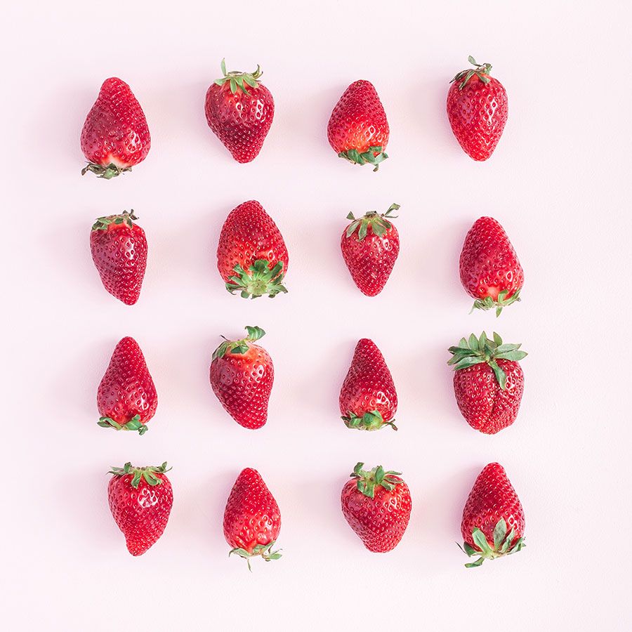 Gesichtsmaske mit Erdbeeren selber machen