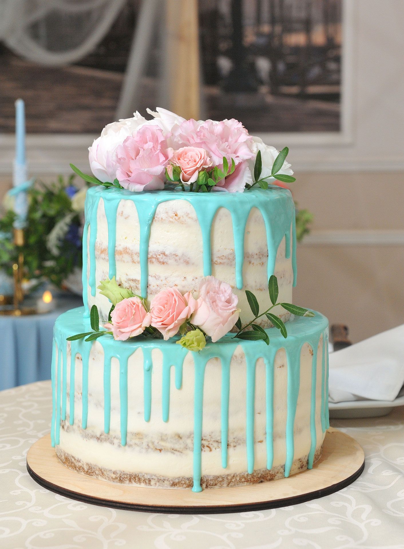 Drip-Cake meets Naked Cake