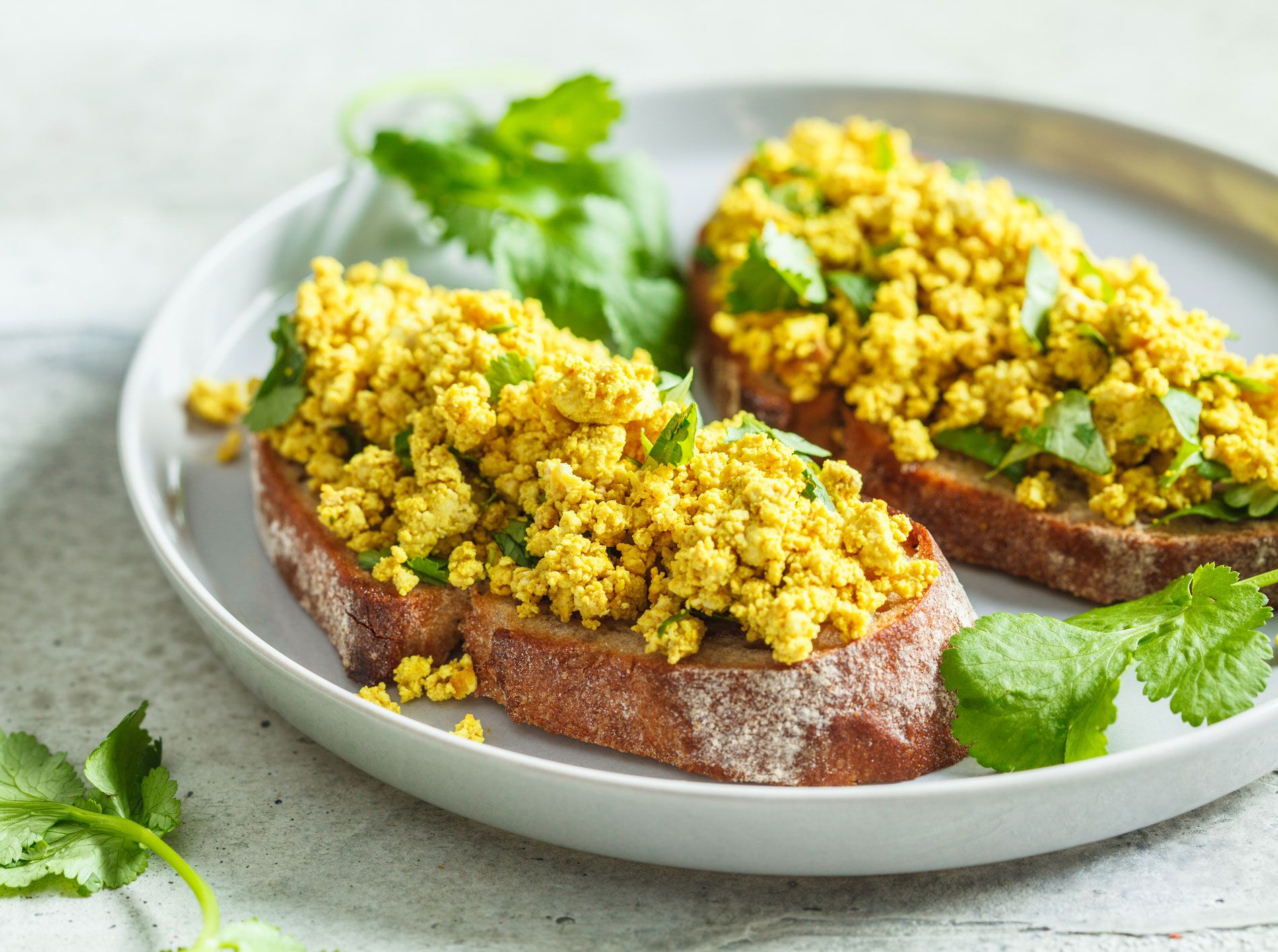 Veganes Frühstück: Rezept für veganes Omelett ohne Eier