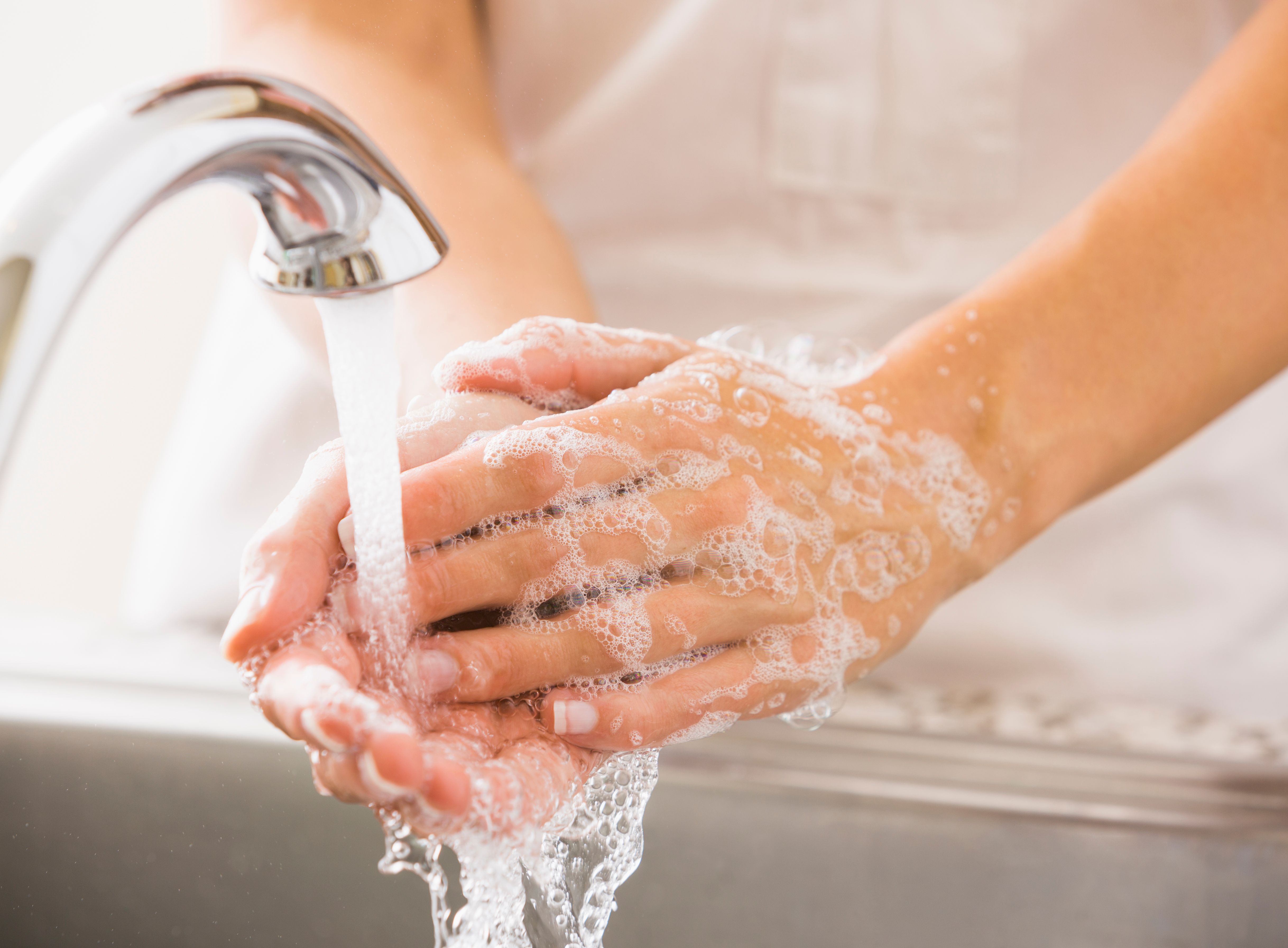 Bester Schutz vor dem Coronavirus: Gründliches Händewaschen