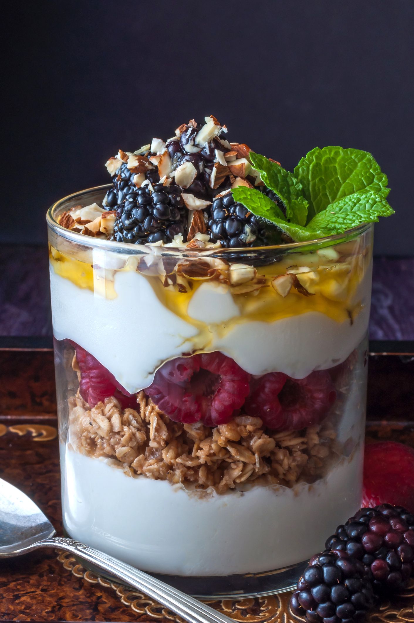 Diät Frühstück: Joghurt mit Früchten