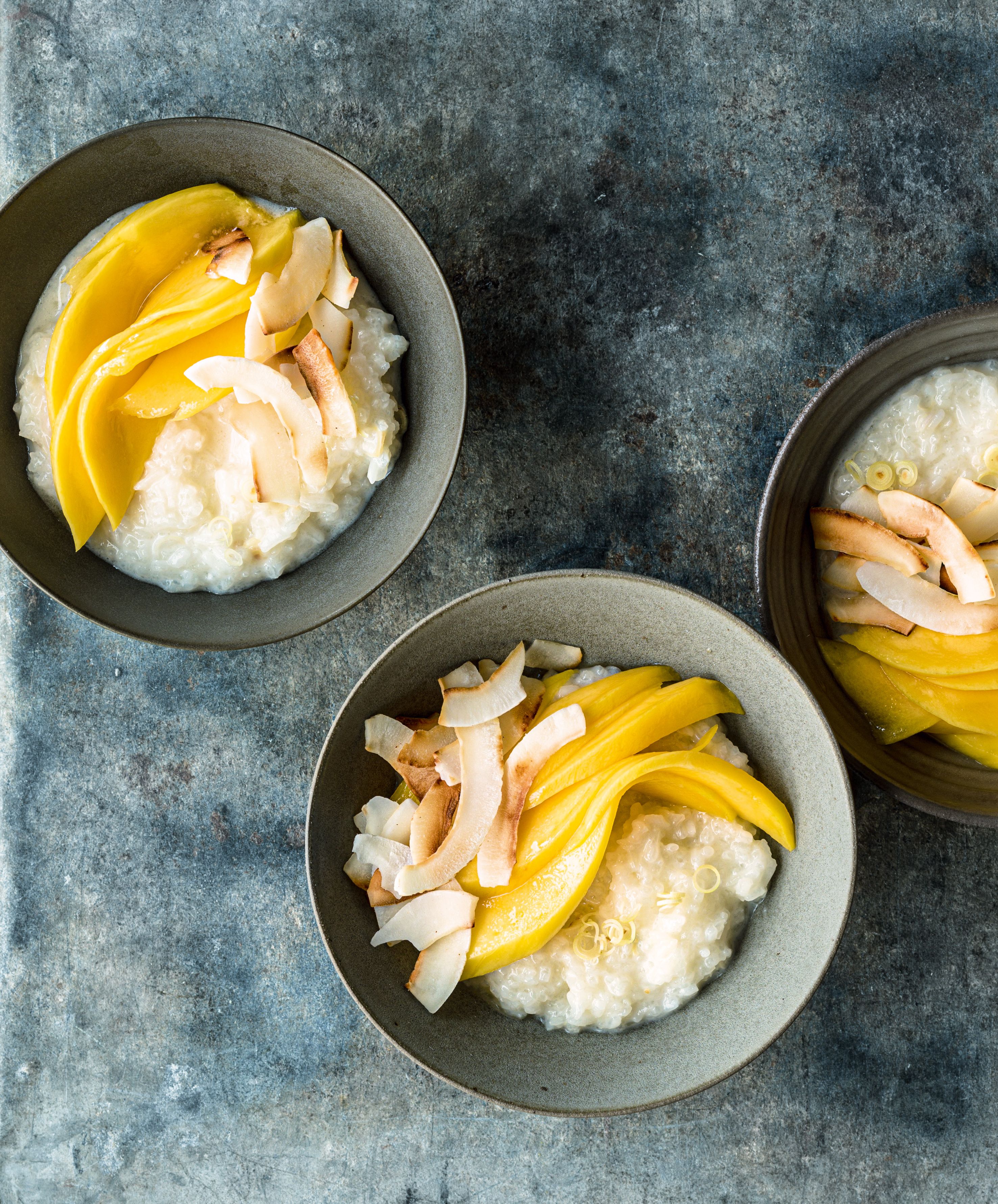 Thai-Dessert: Klebreis mit Mango