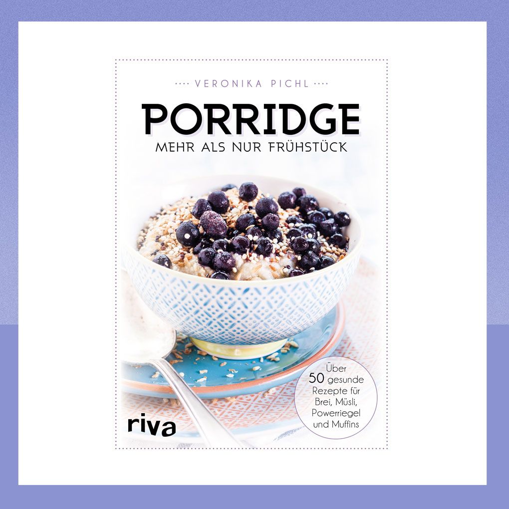 Kochbuch zum Backen mit Müsli und Porridge