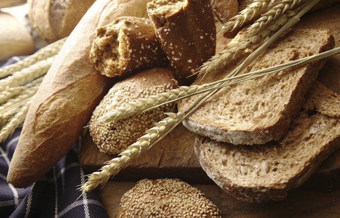 Kohlenhydrate-Tabelle: Brot