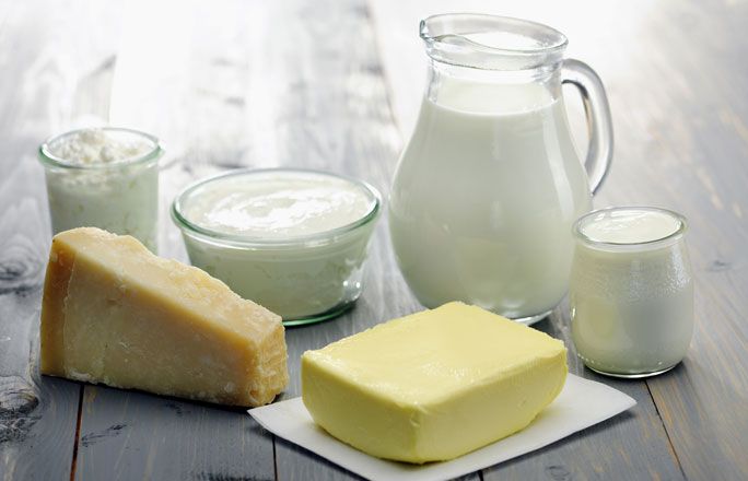 Kohlenhydrate-Tabelle: Milch & Milchprodukte