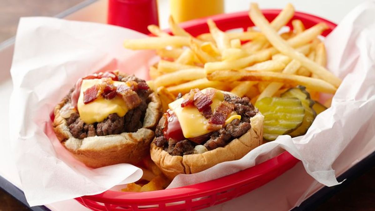 Burger-Muffins