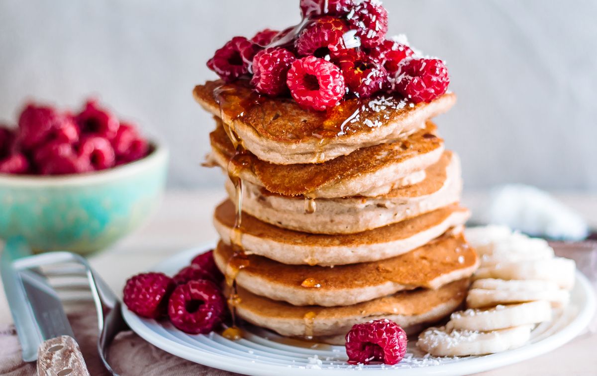 Pancakes ohne Mehl (Grundrezept)