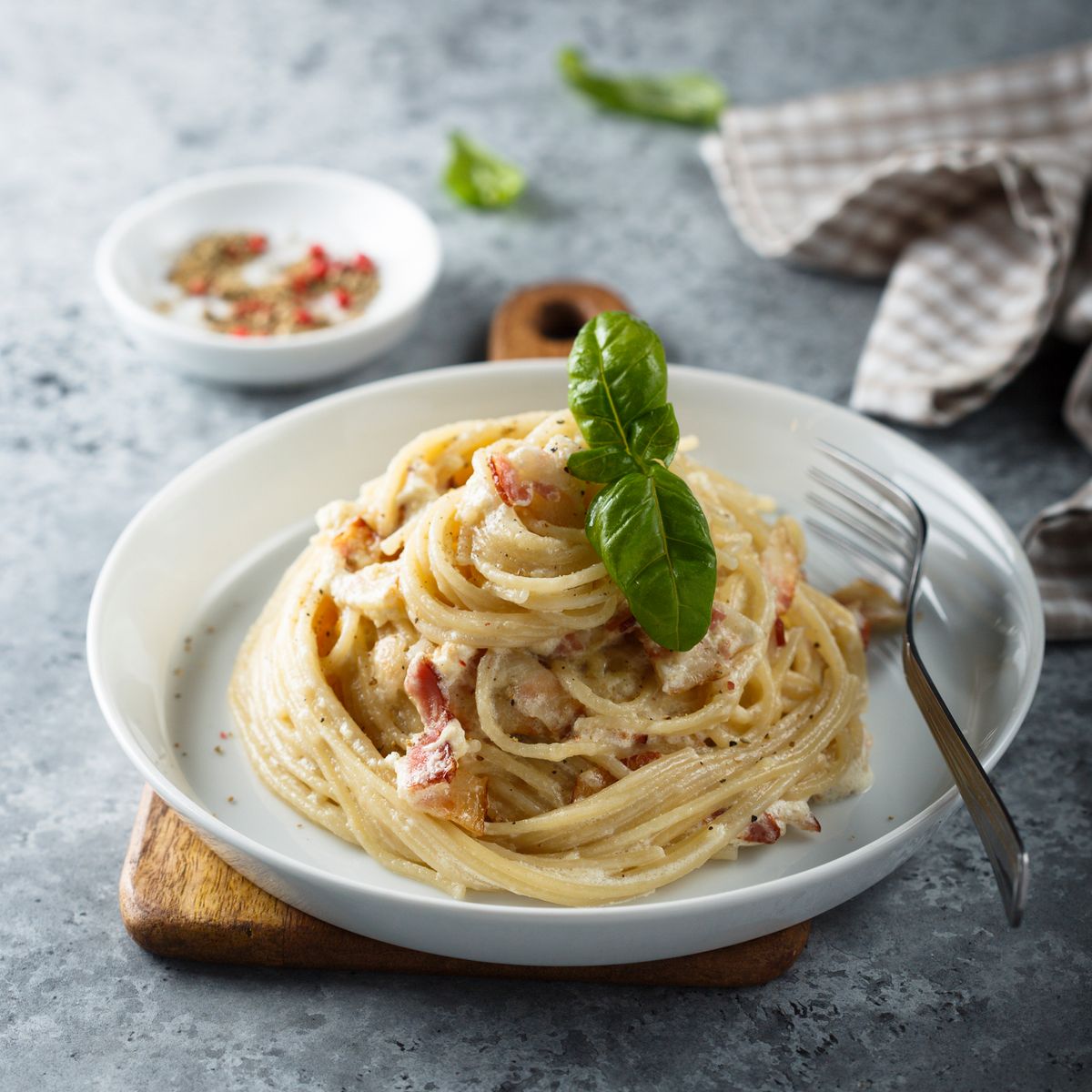 Spaghetti Carbonara ohne Ei: Einfaches Rezept
