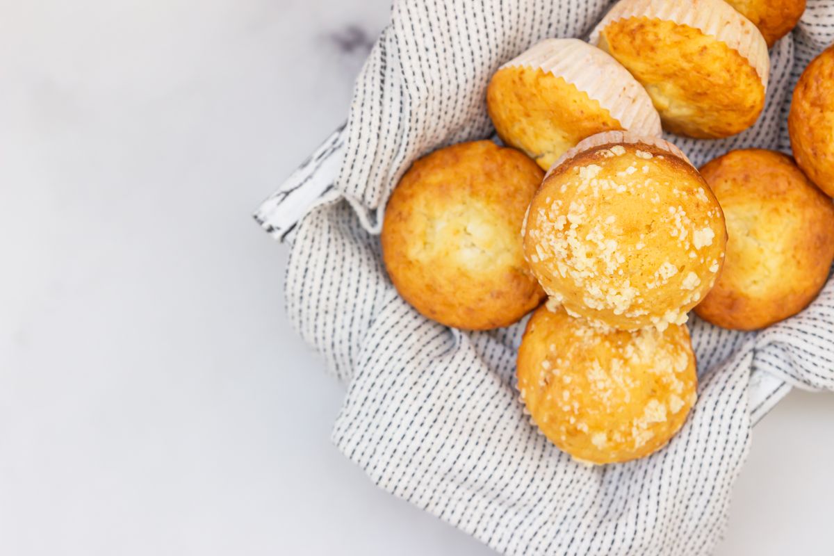 Muffins mit Vanillepudding: Super saftiges Rezept