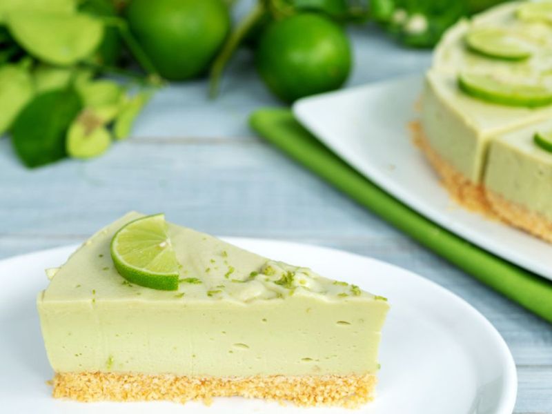 Limetten-Tarte vegan und erfrischend