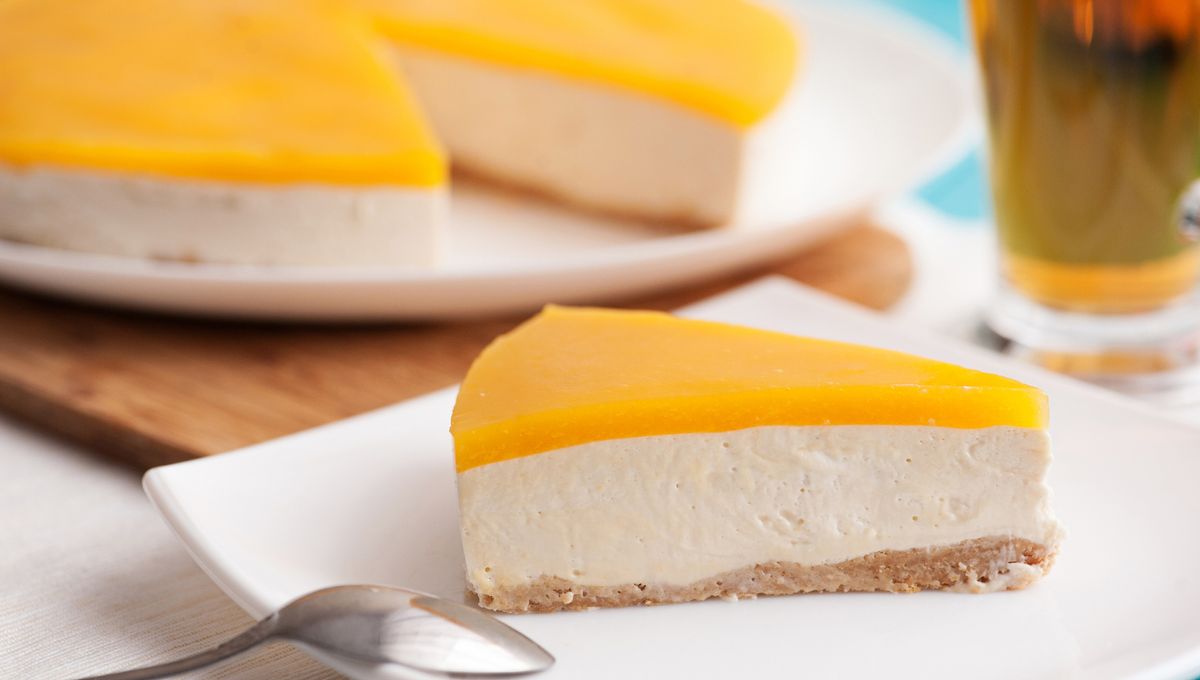 Philadelphia-Torte: Einfaches Rezept mit Pfirsich und Maracuja