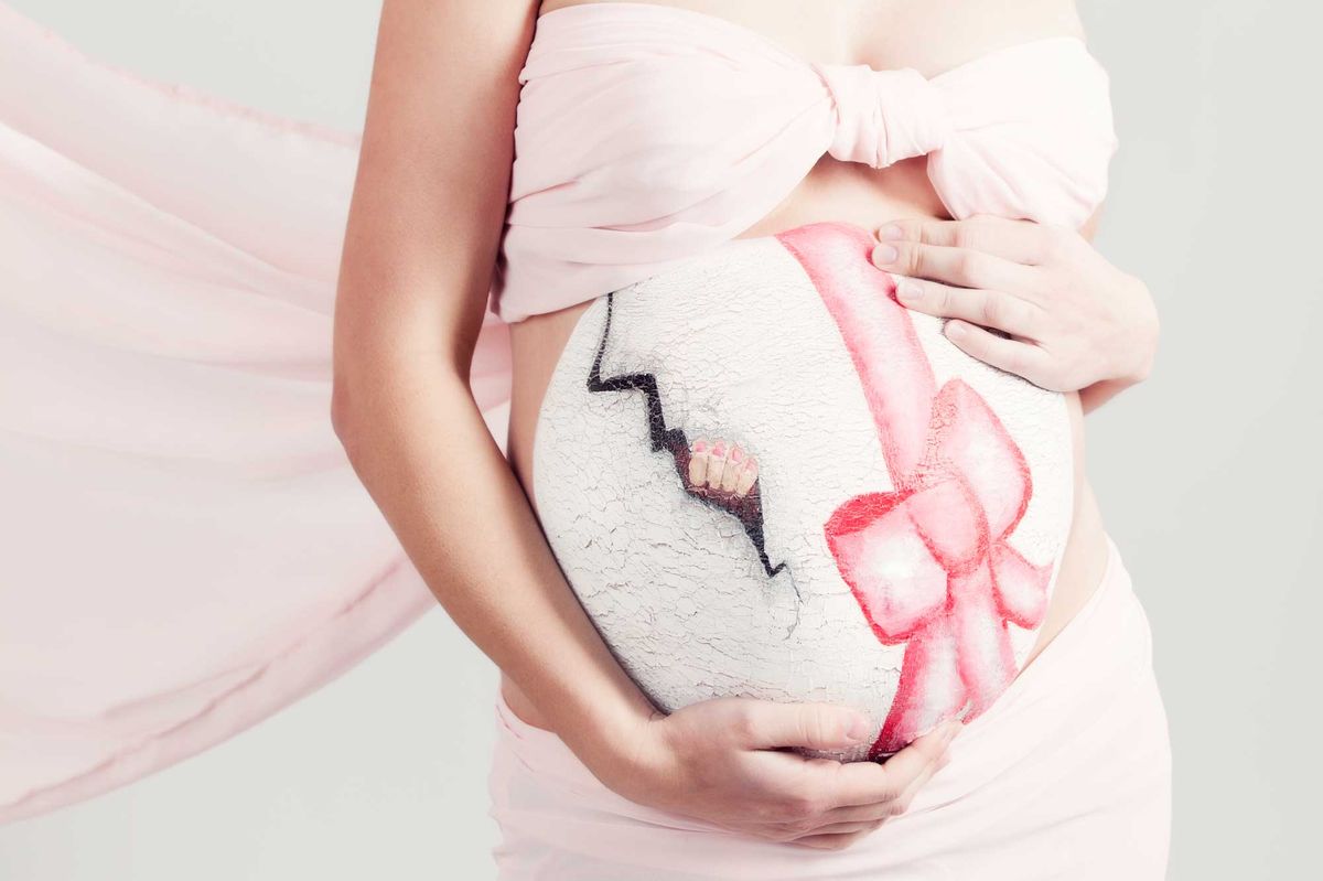 Babybauch bemalen: Tipps und Anregungen