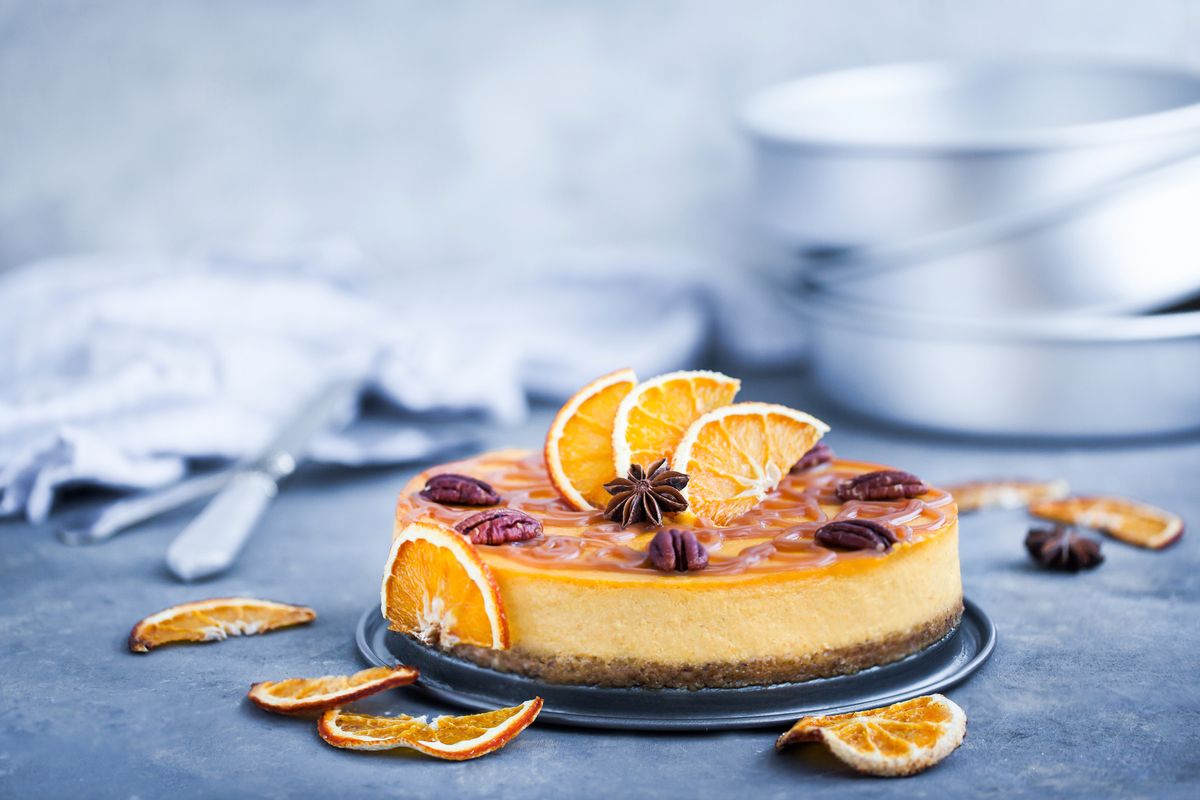 Orangen-Cheesecake: Winterliches Blitz-Rezept ohne Backen