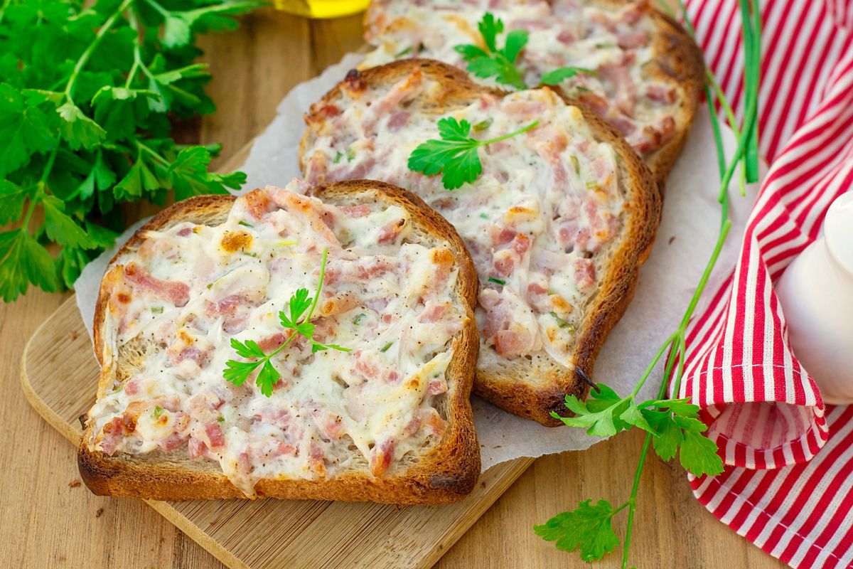 Flammkuchen-Toasts