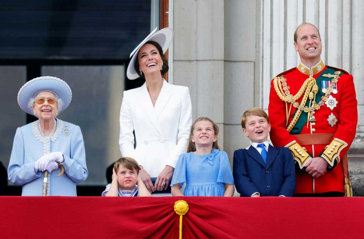 Queen Elizabeth II. an ihrem 70-Jährigen Thronjubiläum