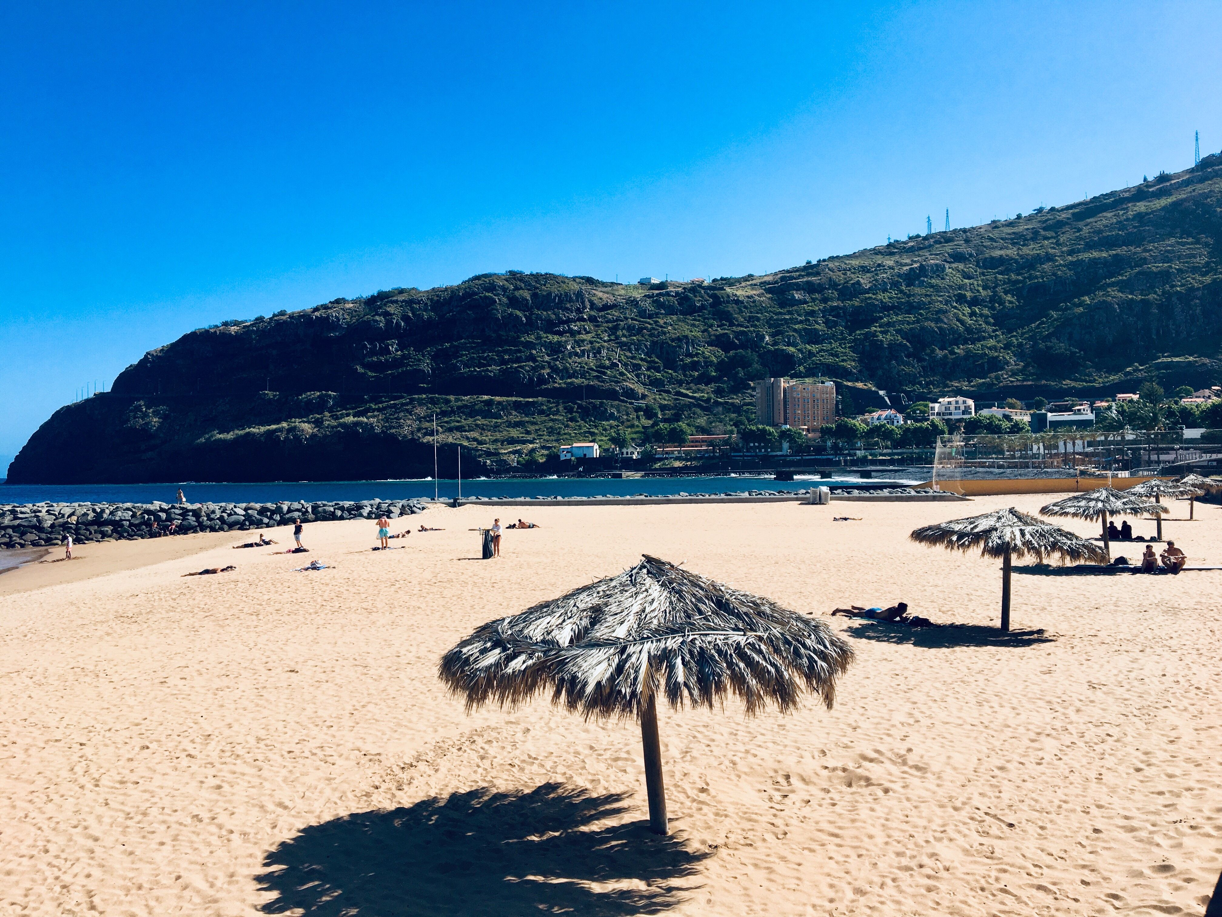 Machico Strand auf Madeira