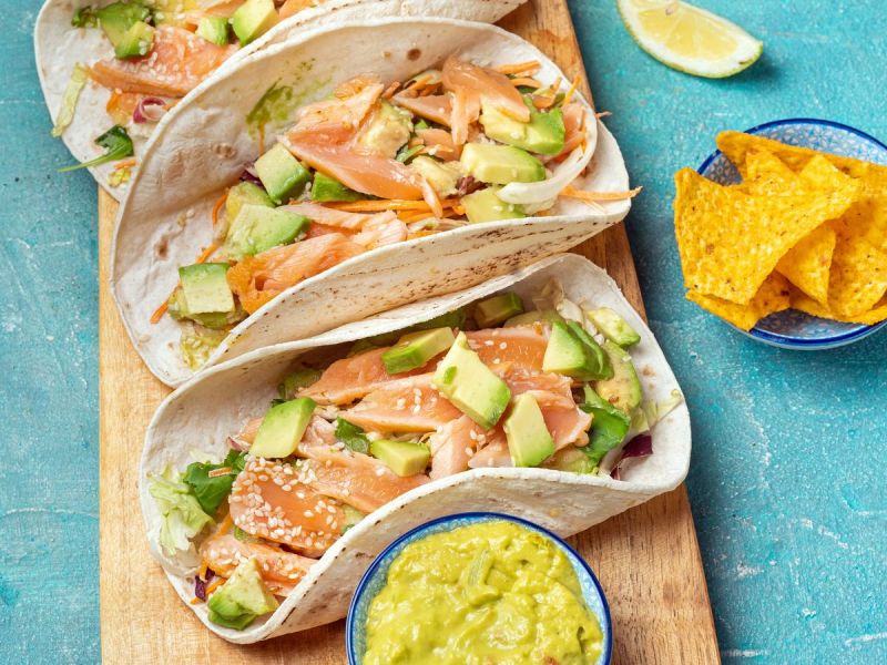 Burritos im Lachs