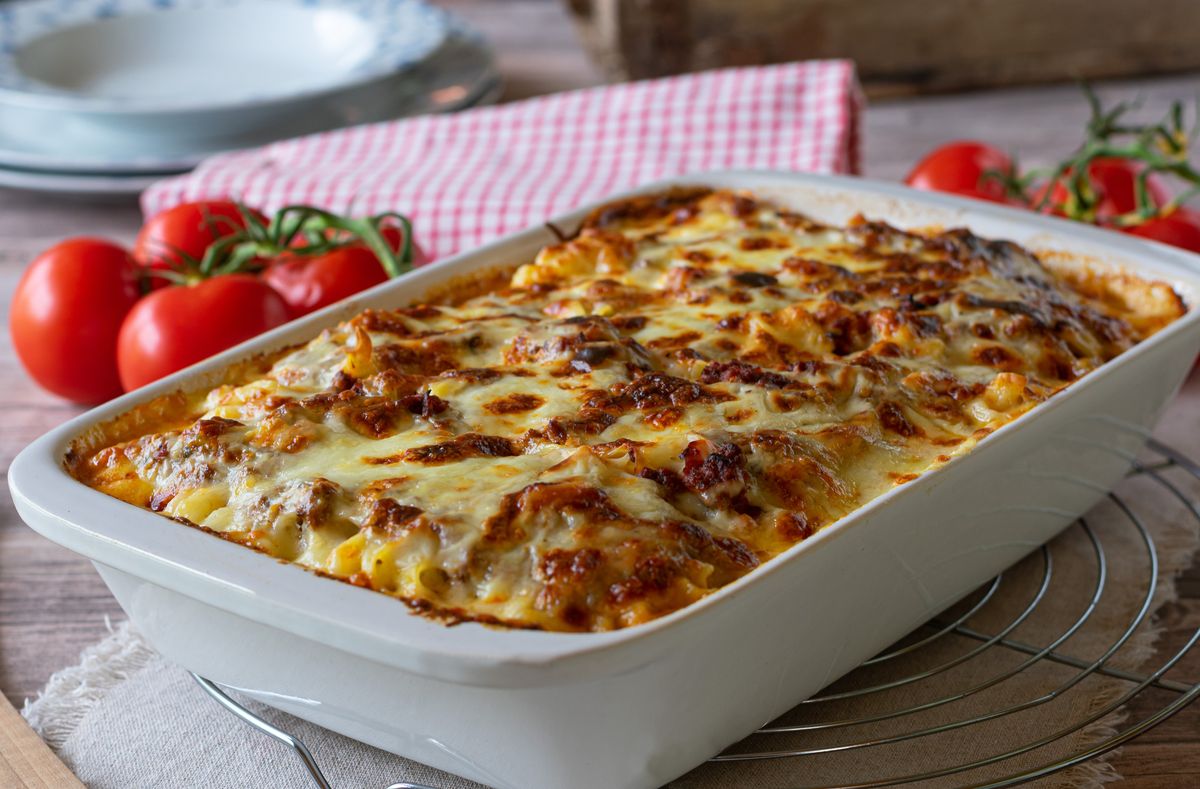 Sauerkraut-Lasagne mit Bolognese