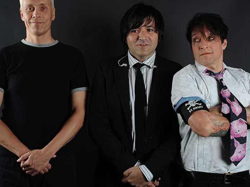 Die Berliner Punk-Band Die Ärzte mit Farin Urlaub Bela B. und Rodrigo Gonzalez