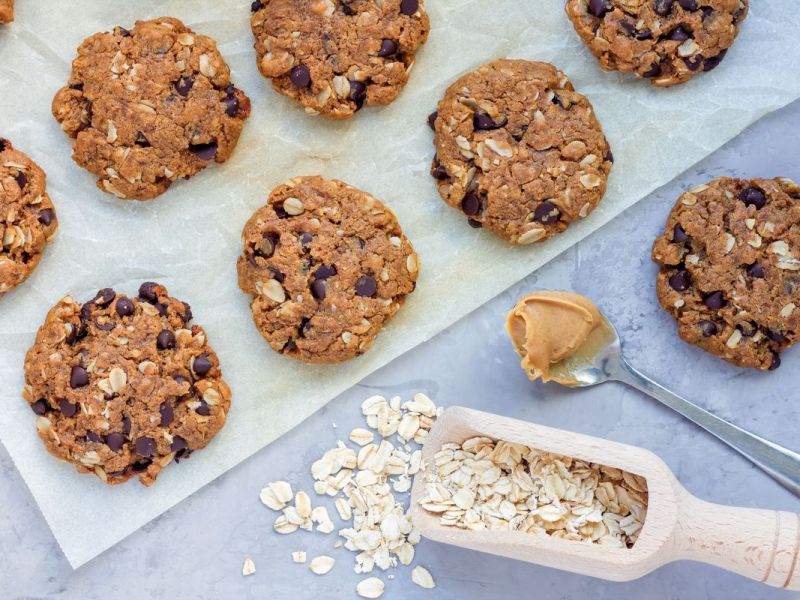 Gesunde Cookies aus nur 4 Zutaten