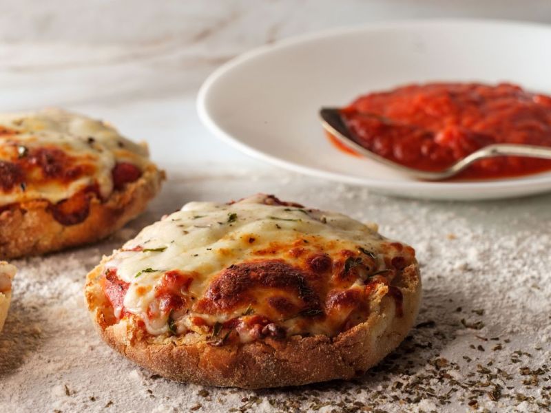 Rezept für englische Muffin-Pizza