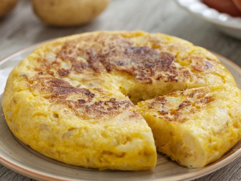 Spanische Tortilla mit Kartoffeln