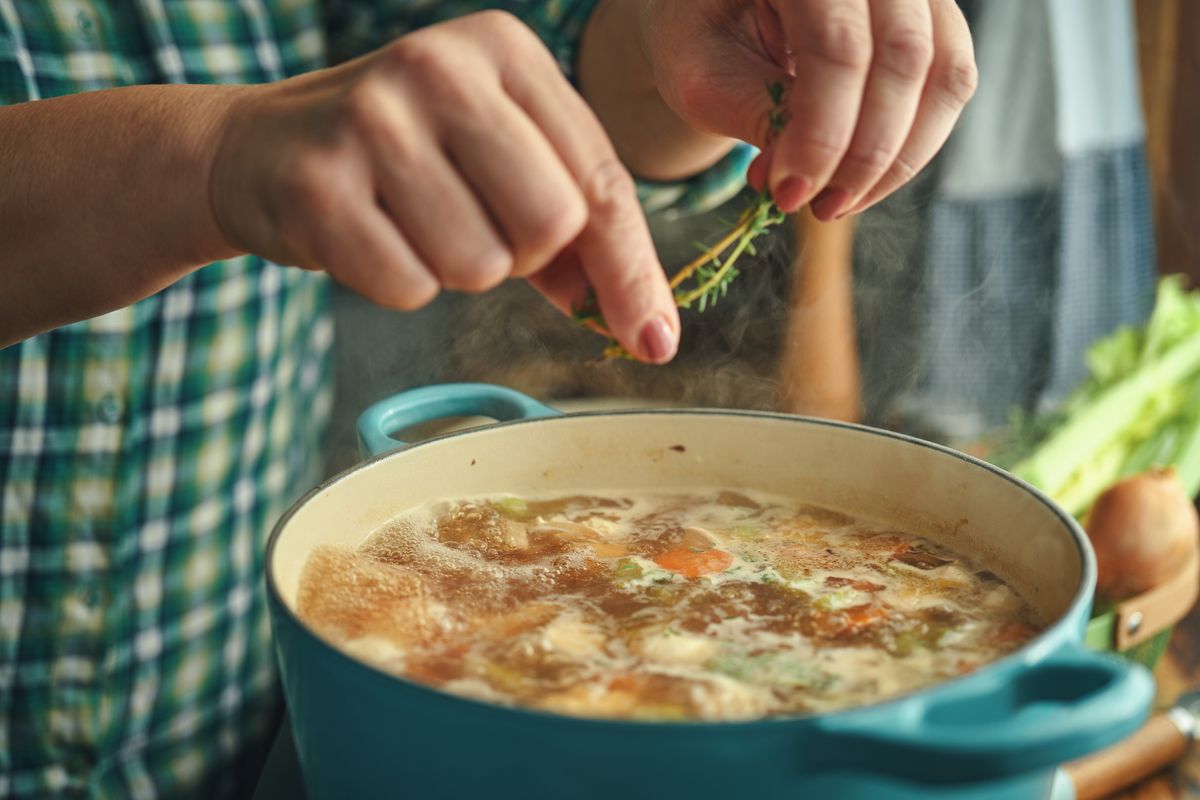 Fehler beim Suppe kochen