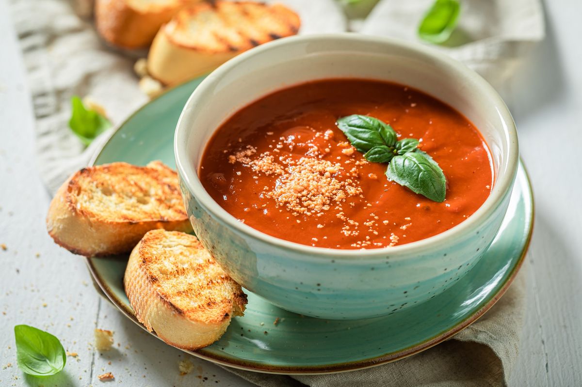 Tomaten Sellerie Suppe