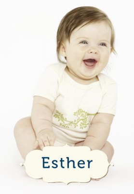 Die schönsten Retro-Kindernamen: Esther