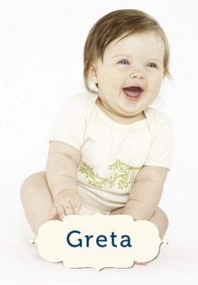 Die schönsten Retro-Kindernamen: Greta