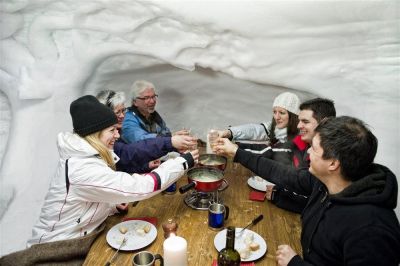 Außergewöhnliche Restaurants: Iglu-Dorf