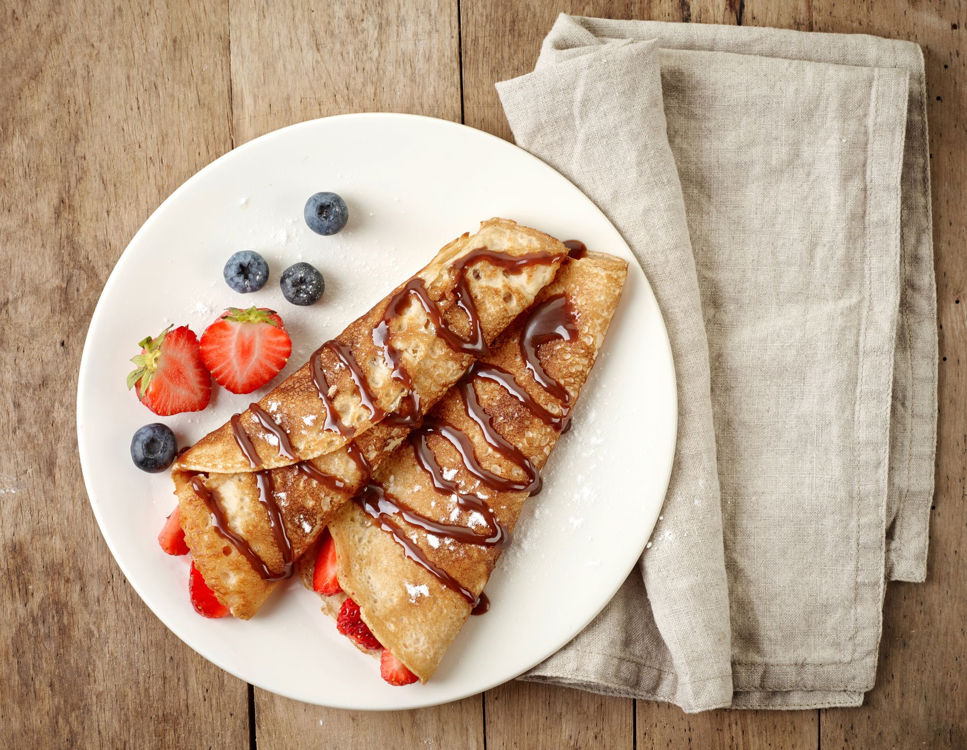 Vegane Crêpes: Einfaches Grundrezept