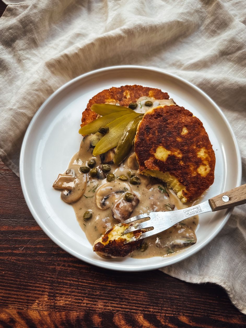 Knusprige Kartoffelkoteletts