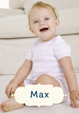 Kurze Vornamen: Max - der Gr&#xF6;&#xDF;te